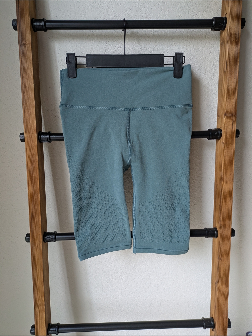 lululemon athletica High-Rise Bike Shorts in Dusty Teal - Size 8